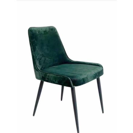  Dining chair velvet fabric dark green