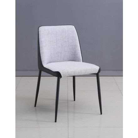 Dining chair gray fabric